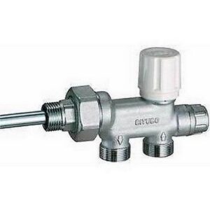 1430 1D VALVOLA BITUBO TERMOSTATIZZABILE 1' DX SONDA D. 12 FAR - immagine 1