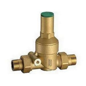 2800 12  RIDUTTORE DI PRESSIONE 1/2' GIALLO M-M ATTACCO MANOMETRO FAR