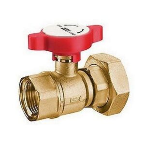 3059 1B VALVOLA SFERA GIALLA MANUALE MAN.BLU 1' F X 1'1/2 F FAR