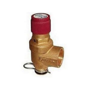 2007 3430 VALVOLA DI SICUREZZA GIALLA 3 BAR 3/4' F ATTACCO RAPIDO FAR