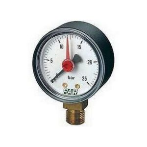 2501 R25 MANOMETRO ATTACCO RADIALE 25ATM D. 50 FAR