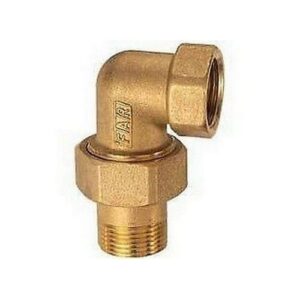 5190 38 RACCORDO CURVO 3 PEZZI 3/8' GIALLO FAR - immagine 1