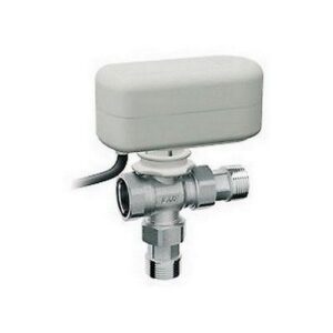 307082 34 3/4" Valvola zona deviatrice 3 vie cromate sfera aggancio rapido FAR