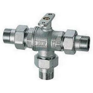 3020 34 3/4" Valvola di zona deviatrice a 3 vie più attacco maschio-maschio FAR