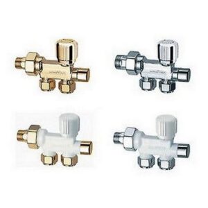 0265 34 VALVOLA MONOTUBO TERMOST. 3/4' SERIE CROMATA SONDA D.12 FAR - immagine 1