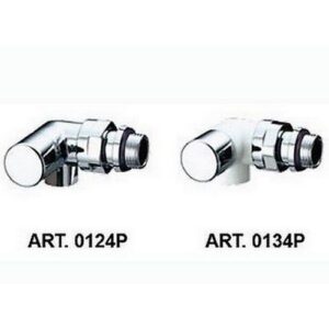 0134 38P TOPFAR - DETENTORE 3/8' AD ANGOLO DX FERRO BIANCO-CROMATO COD.PREG. FAR