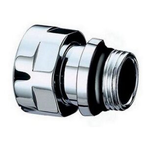 0407 12 CODOLO 1/2' CROMATO COMPLETO DI GHIERA E GUARNIZIONE SERIE TOP FAR - immagine 1