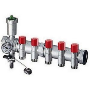 3461 104 COLLETTORE 4 VIE TERM. C/DET 1' RAME COMPLETO DI ART. 3438 FAR - immagine 1