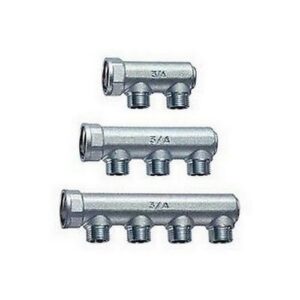 3175 34 COLLETTORE 2 VIE CH 3/4' ATT. 1/2' MASCHIO TESTA PIANA FAR - immagine 1