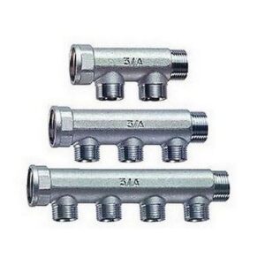 3475 1EU COLLETTORE 2 VIE MF  1'  ATT. 1/2' MASCHIO EUROKONUS FAR - immagine 1