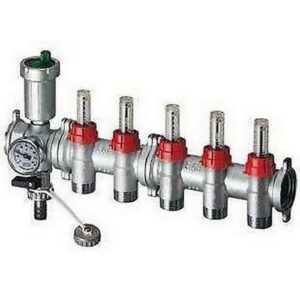 3582 13408 COLLETTORE MANDATA 8 V FLANG.1'x3/4' EUROKONUS C/FLUSSIM-ART.3445 FAR - immagine 1