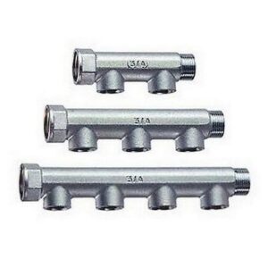 3700 114 COLLETTORE 4 VIE 1' 1/4' INT. 50 1/2' FEMMINA FAR - immagine 1