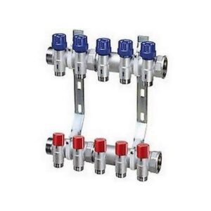 3928 11206 COLLETTORE  6 VIE TERMOELETTRICO 1' X 1/2" EUROKONUS  PREMONTATO FAR - immagine 1