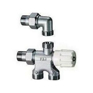 1590 12G18 VALVOLA 'GR' 3P 4 VIE 1/2' X 18 GOMMA FAR - immagine 1