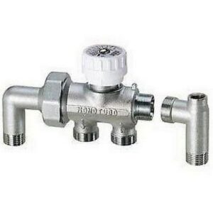 1600 12G18 VALVOLA TERMOCONVETTORI 1/2' X 18 GOMMA FAR - immagine 1