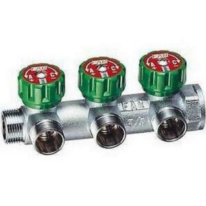 3850 1G18 COLLETTORE  3 VIE 'MULTIFAR' 1' X 18 GOMMA FAR - immagine 1