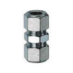 5090 38G12 NIPLEX DOPPIO 3/8' X 12 GOMMA CROMATO FAR - immagine 1