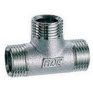 5820 12 RACCORDO  'T' ATT. MASCHIO 1/2' X 1/2' X 1/2' EUROKONUS CROMATO FAR