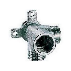 5845 12 RACCORDO PASSANTE 'L' ATT. MASCHIO 1/2' X 1/2' EUROKONUS CROMATO FAR - immagine 1