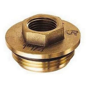 4199 1121 RIDUZIONE TERMINALE 1' 1/2  X 1' GIALLA  X COLLETTORI INT. 100 FAR - immagine 1