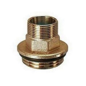 4299 1 RACCORDO 1" GIALLO X COLLETTORE  COMPONIBILI C/ATTACCO INTERCAMBIABILE FAR - immagine 1