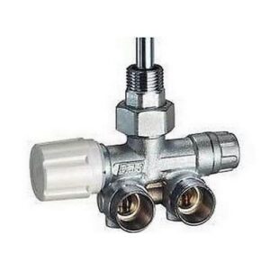 1436 VALVOLA MONO-BITUBO TERMOSTATIZZABILE DX SQ BOCCHETTONE-SONDA D. 10 FAR - immagine 1