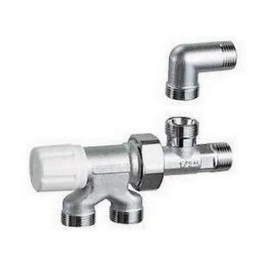 1473 12 VALVOLA  MONOTUBO C/BOCCHETTONE REVERSIBILE X SONDA ESTERNA + CURVA FAR - immagine 1