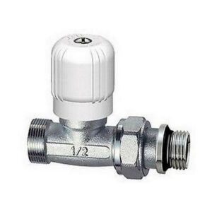 1251 12 VALVOLA DIRITTA 1/2' RAME C/CODOLO PREGUARNITO CON GUARNIZIONE IN EPDM FAR - immagine 1