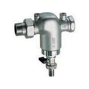 3936 2 FILTRO PER IMPIANTI SANITARI CROMATO 2' ATT M-F ATT. MANOMETRO FAR