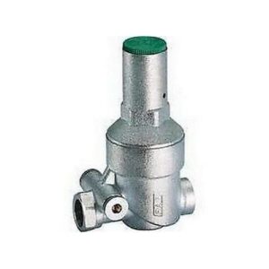 2850 12 RIDUTTORE DI PRESSIONE 1/2' F-F CROMATO ATTACCO MANOMETRO FAR