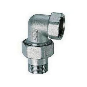 5200 114 RACCORDO CURVO 3 PEZZI 1' 1/4' CROMATO FAR - immagine 1