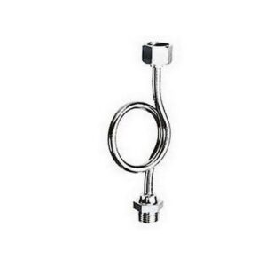 2561 12 SERPENTINA PORTAMANOMETRO M-F GIREVOLE 1/2' FAR - immagine 1