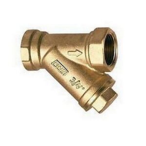 2390 1 FILTRO INCLINATO 1' F-F GIALLO GRADO DI FILTRAZIONE 600µm FAR