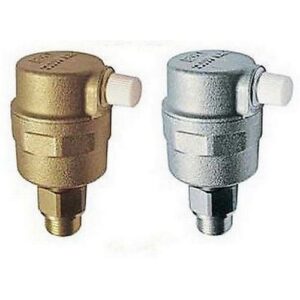 2044 12 VALVOLA SFOGO ARIA 1/2' CROMATA COMPLETA DI VALVOLA DI RITEGNO FAR