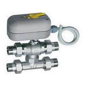 300725 3408 3/4" Valvola zona 3 vie con tee di by-pass attacchi maschio FAR - immagine 1