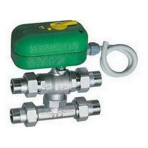 300625 140 1" Valvola zona 3 vie con tee di by-pass più attacchi maschio FAR - immagine 1