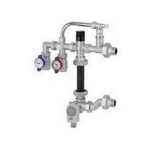 3480 114 GRUPPO DI REGOLAZIONE PUNTO FISSO 1' 1/4' X IMPIANTI A PANNELLO FAR - immagine 1