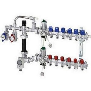 3481 104 GRUPPO X IMPIANTI PANNELLI RADIANTI 4 VIE RAME FAR - immagine 1