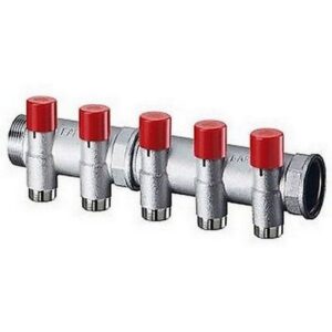 3923 108 COLLETTORE  DI BILANCIAMENTO 8 VIE 1' MF ATT. RAME FAR - immagine 1