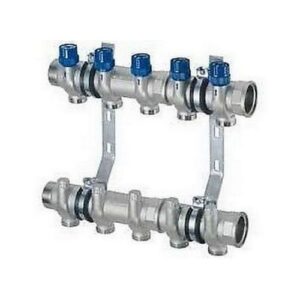 3927 11208 COLLETTORE   8 VIE TERMOELETTRICO MF 1' 1/2' ATT. D. 25-26 PREMONTATO FAR