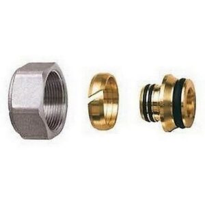 6057 263274 ADATTATORE TUBO MULTISTRATO 20X2 D. 25-26 CALOTTA CROMATA FAR - immagine 1