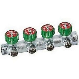 3824 112EU COLLETTORE  4 VIE 'MULTIFAR'  1'  X 1/2' MASCHIO EUROKONUS FAR - immagine 1