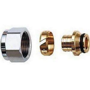 6075 288849 ADATTATORE EUROKONUS 3/4' TUBO PLASTICA 21X3,5 C/CALOTTA CROMATA FAR