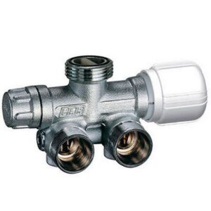 1433 VALVOLA MONO-BITUBO A SQUADRA TERMOSTATIZZABILE SINISTRA FAR - immagine 1