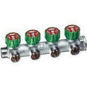 3856 34G18 COLLETTORE 4 VIE 'MULTIFAR' 3/4' X 18 GOMMA FAR - immagine 1