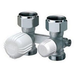 1483 VALVOLA MONO-BITUBO DIRITTA TERMOSTATIZZABILE ATT.3/4' EUROKONUS PER RADIATORI A PIASTRE INT. 50 FAR - immagine 1