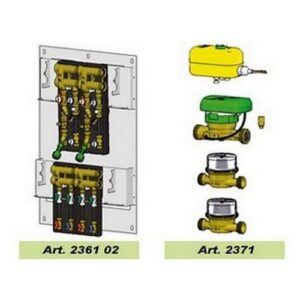 2361 02 GRUPPO A 2 UTENZE A LETTURA M-BUS FAR