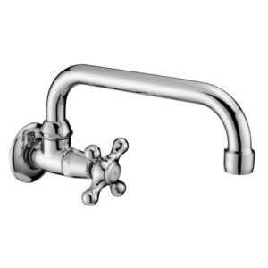 30223CR Rubinetto snodo a muro 1/2" canna "U" PORTA E BINI - immagine 1