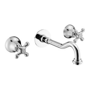 30243CR Batteria lavabo a muro L 200 mm PORTA E BINI - immagine 1