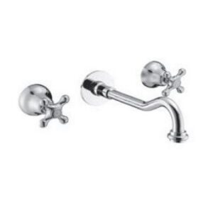 30244CR Batteria lavabo a muro L 250 mm PORTA E BINI - immagine 1